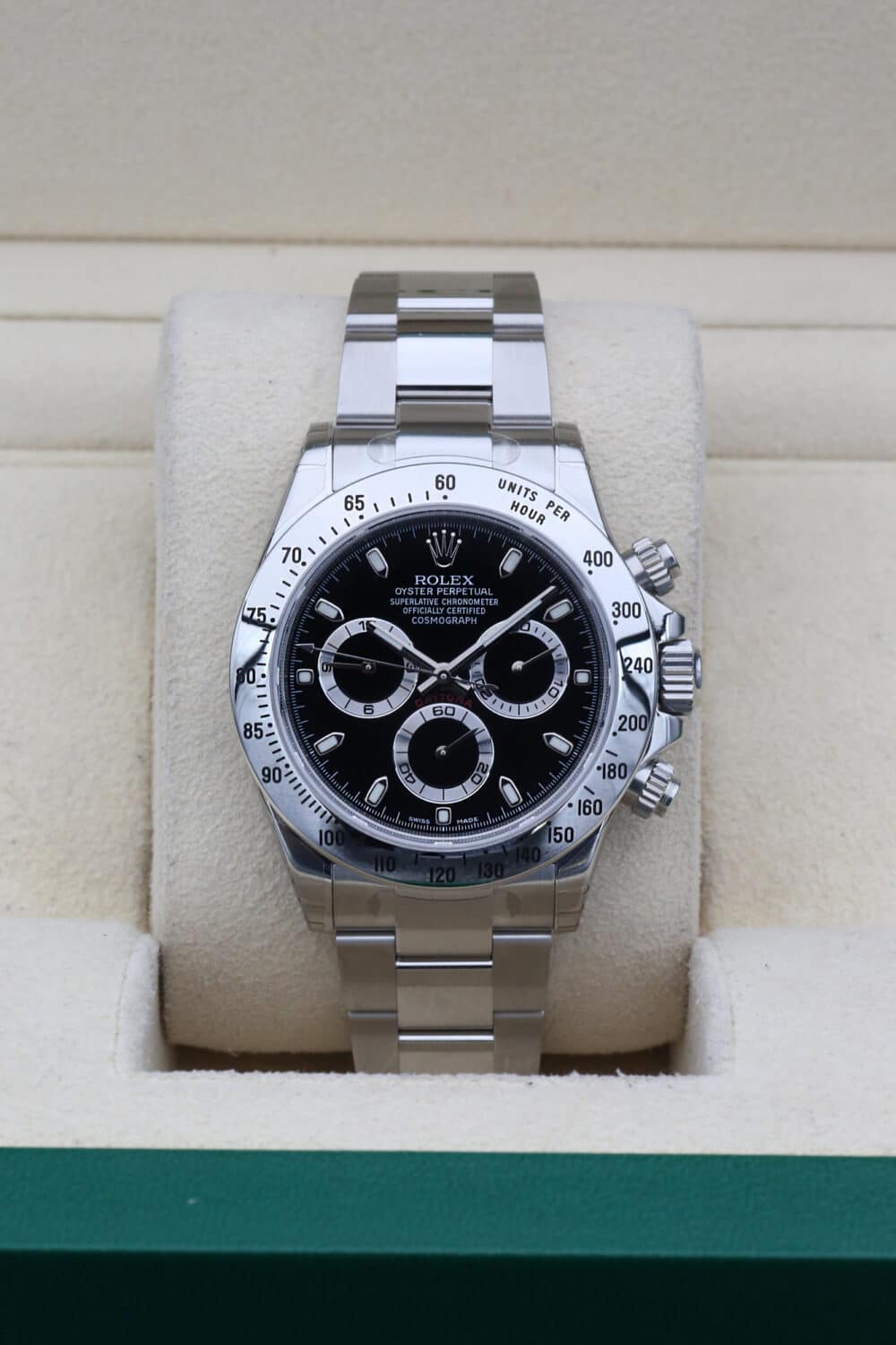Rolex Daytona116520 Black 40mm 2012 "Full Factory Stickers"