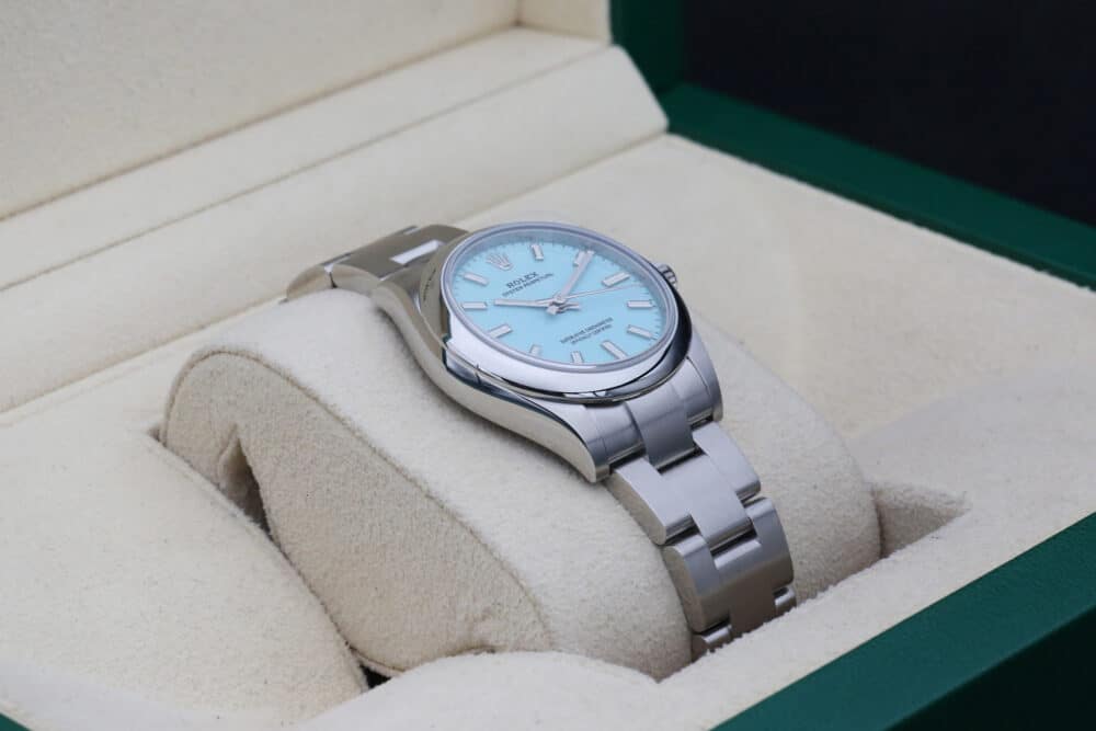 Rolex 277200 Tiffany Blue OYSTER PERPETUAL  31mm 2023 - Image 6