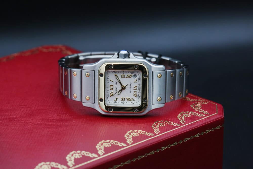 cartier 453140CD White Roman SANTOS