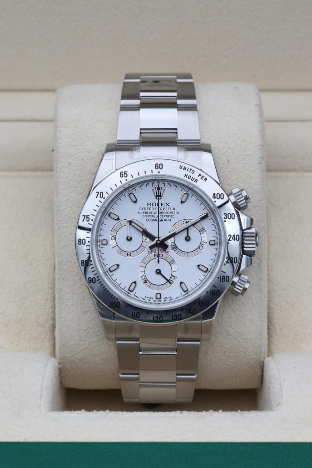 Rolex Daytona116520 White 40mm 2016 "Full Factory Stickers"