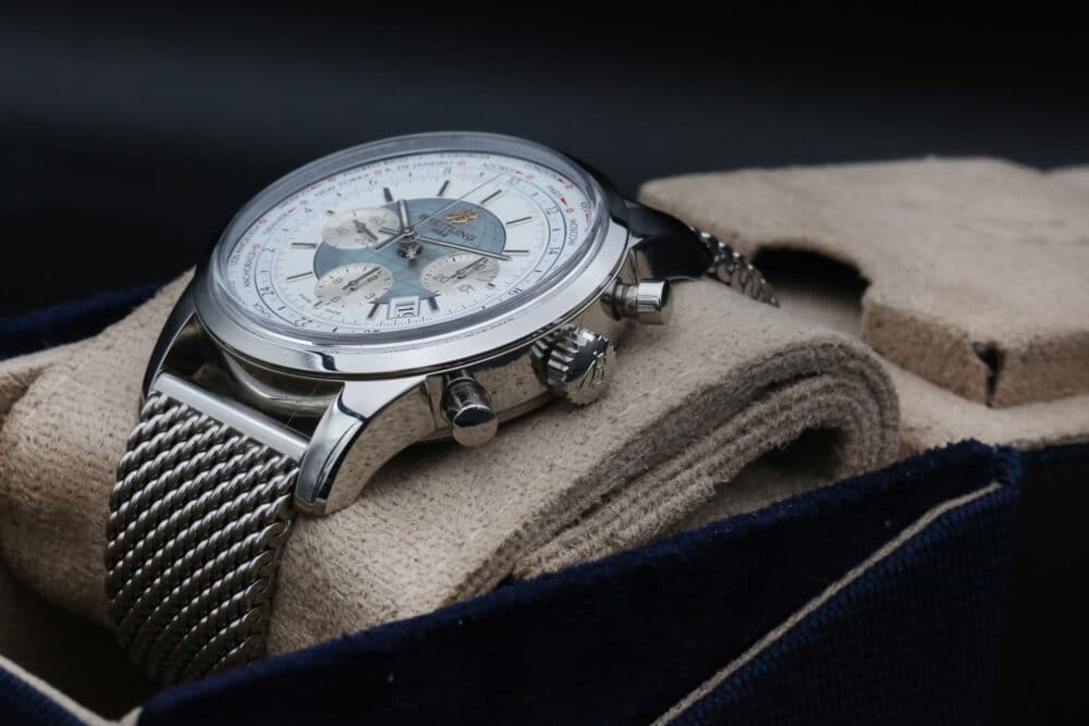 breitling AB0510U0/A732 Polar White TRANSOCEAN CHRONOGRAPH UNITIME 46mm 2022 - Image 6