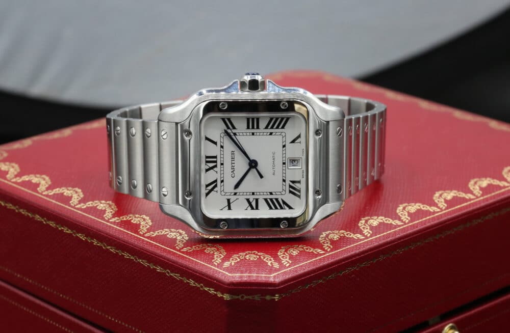 cartier WSSA0018 White DE SANTOS  40mm 2021