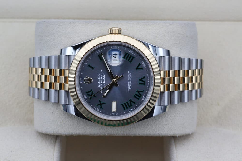 Rolex 126333 Wimbledon DATEJUST  41mm 2022 - Image 3