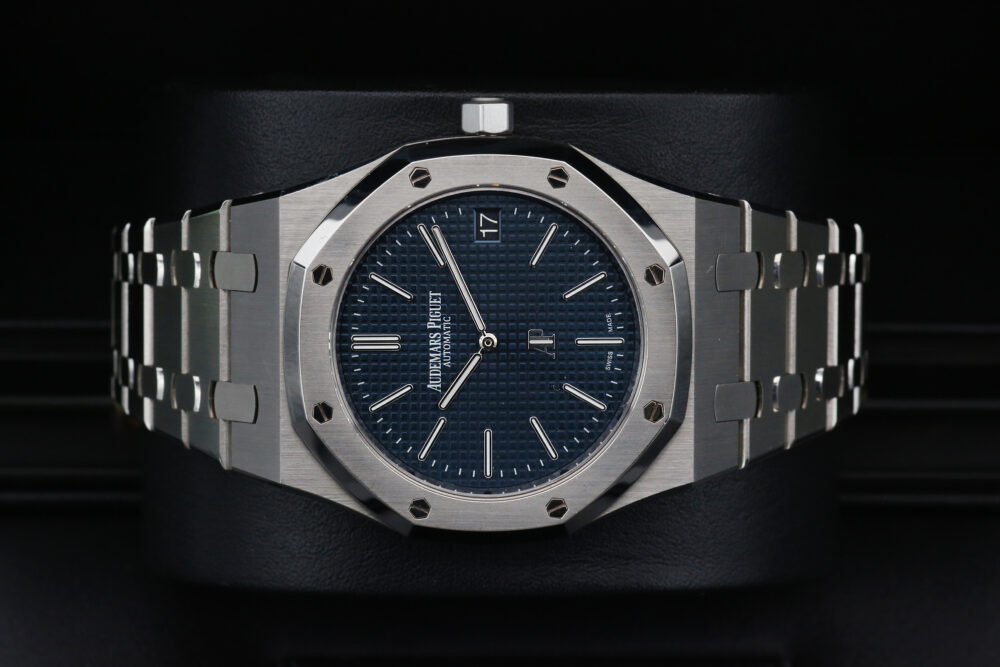 Audemars Piguet 15202ST Blue JUMBO  39mm 2020 - Image 4