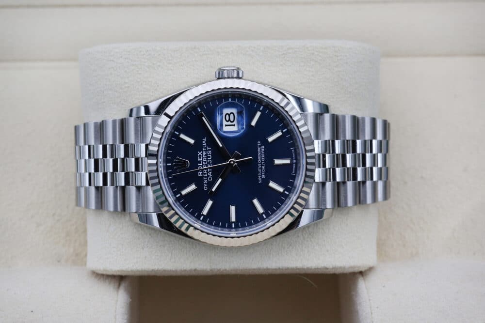 Rolex 126234 Blue Index DATEJUST 36mm 2023 - Image 2