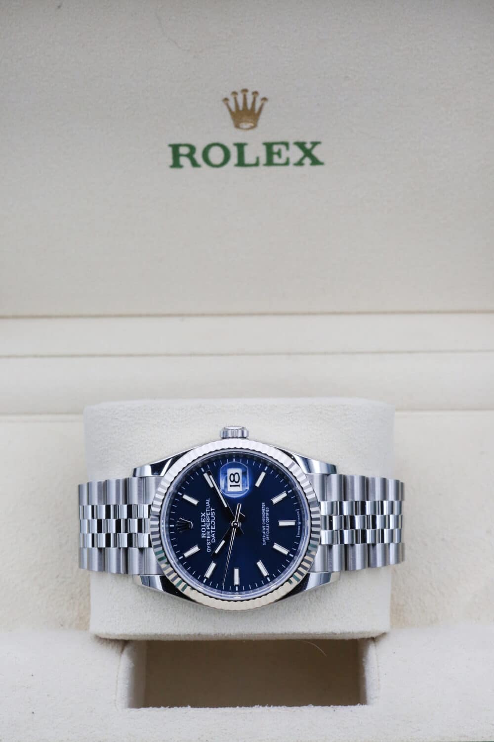 Rolex 126234 Blue Index DATEJUST 36mm 2023 - Image 3