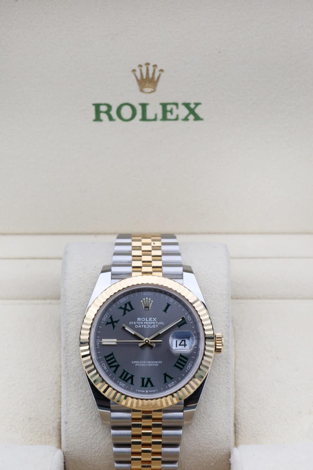 Rolex 126333 Wimbledon DATEJUST  41mm 2022 - Image 4