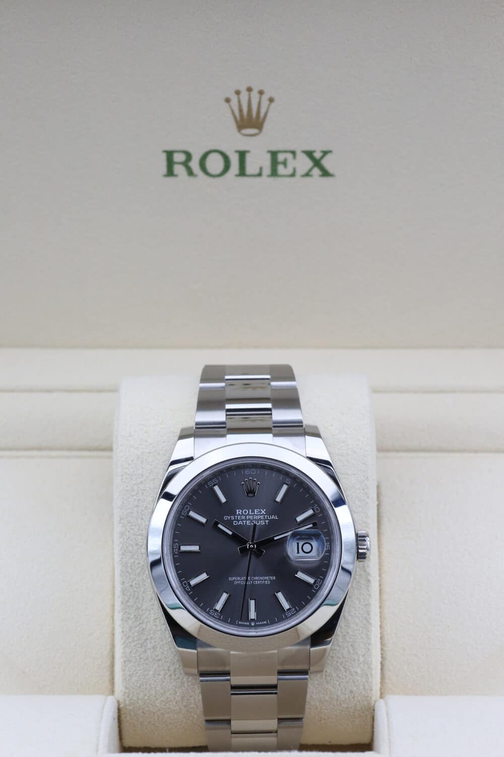 Rolex 126300 Rhodium DATEJUST   2023 - Image 2