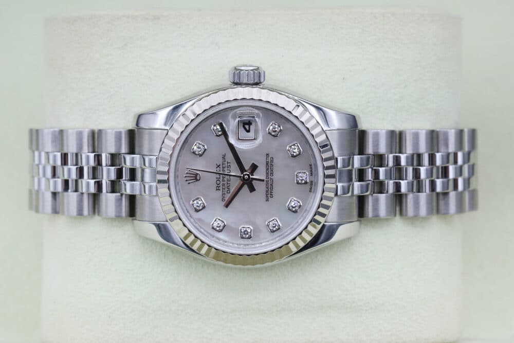 Rolex 179174 Mop Crystal Diamond DATEJUST  26mm 2011 - Image 4