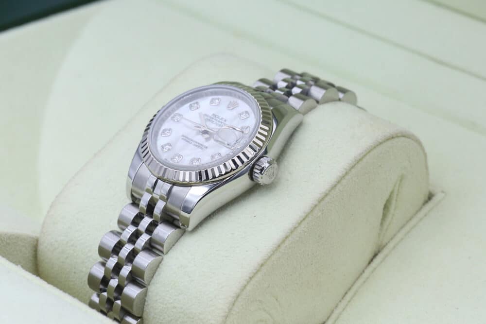 Rolex 179174 Mop Crystal Diamond DATEJUST  26mm 2011 - Image 5