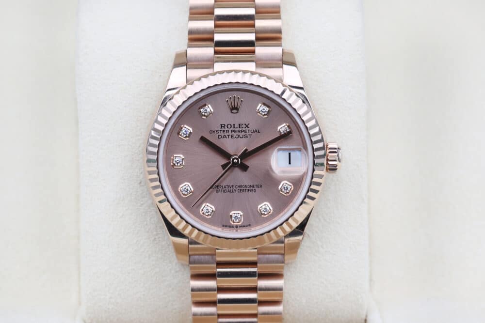 Rolex 278275 Pink Diamond DATEJUST 31mm 2021