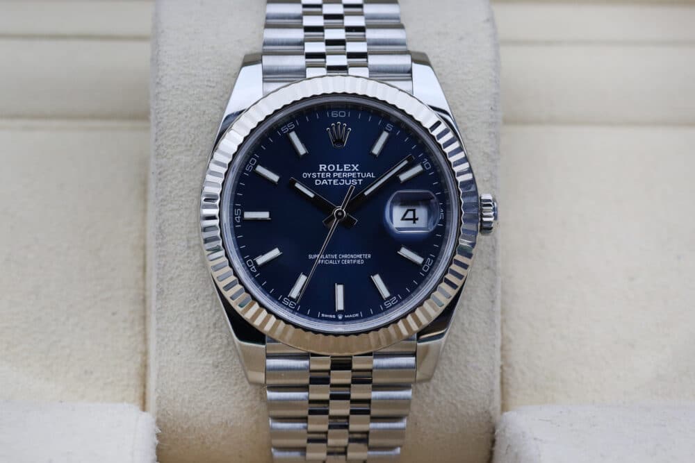Rolex 126334 Blue Index DATEJUST 41mm 2020