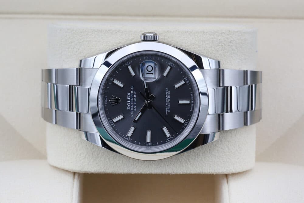 Rolex 126300 Rhodium DATEJUST   2023 - Image 4