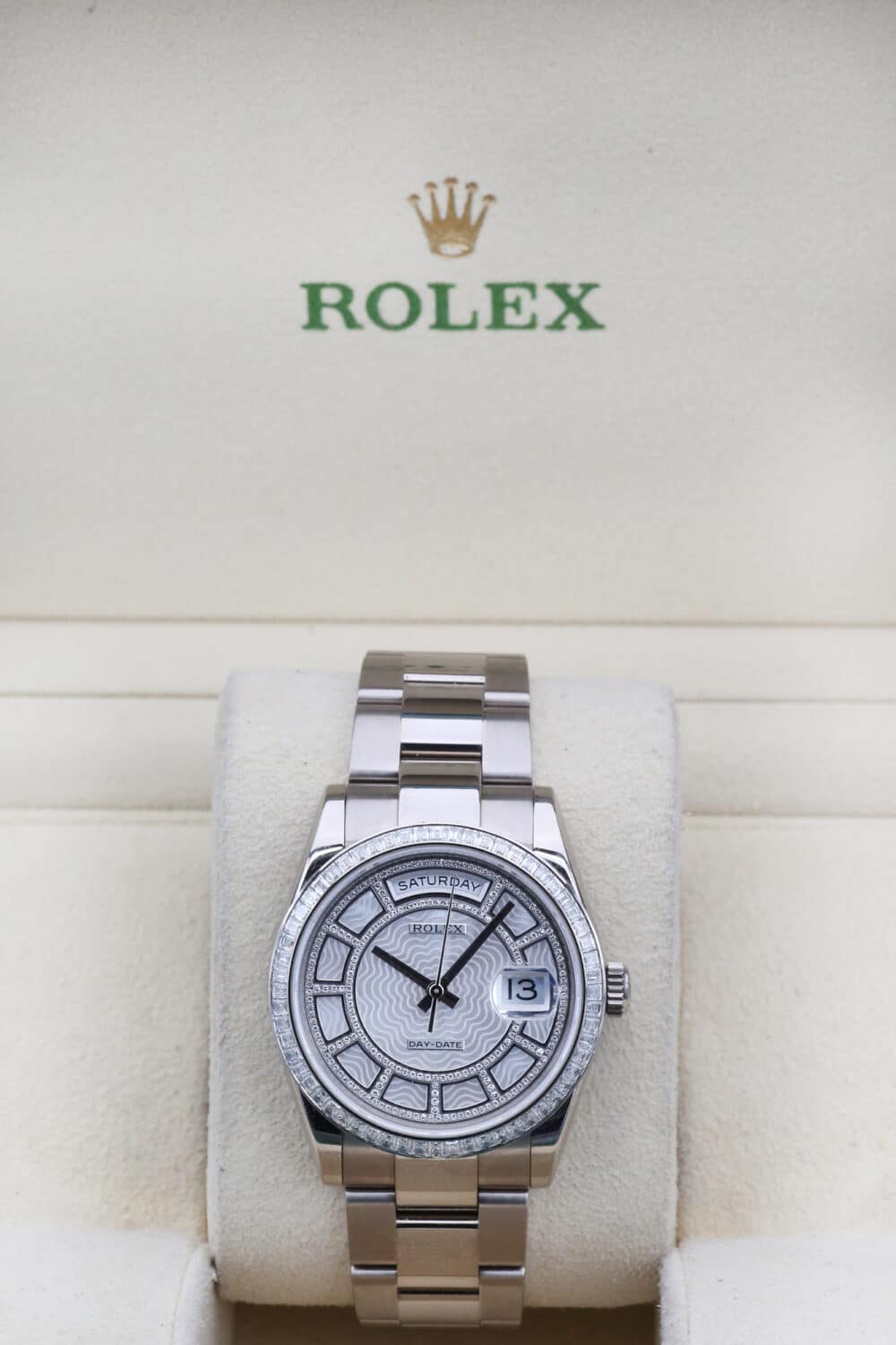 Rolex 118399BR Factory Mop Carousel DAYDATE  36mm 2022 - Image 2
