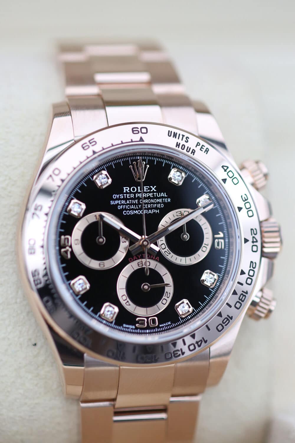 Rolex 116505 Black/ Diamond DAYTONA  40mm 2022 - Image 3