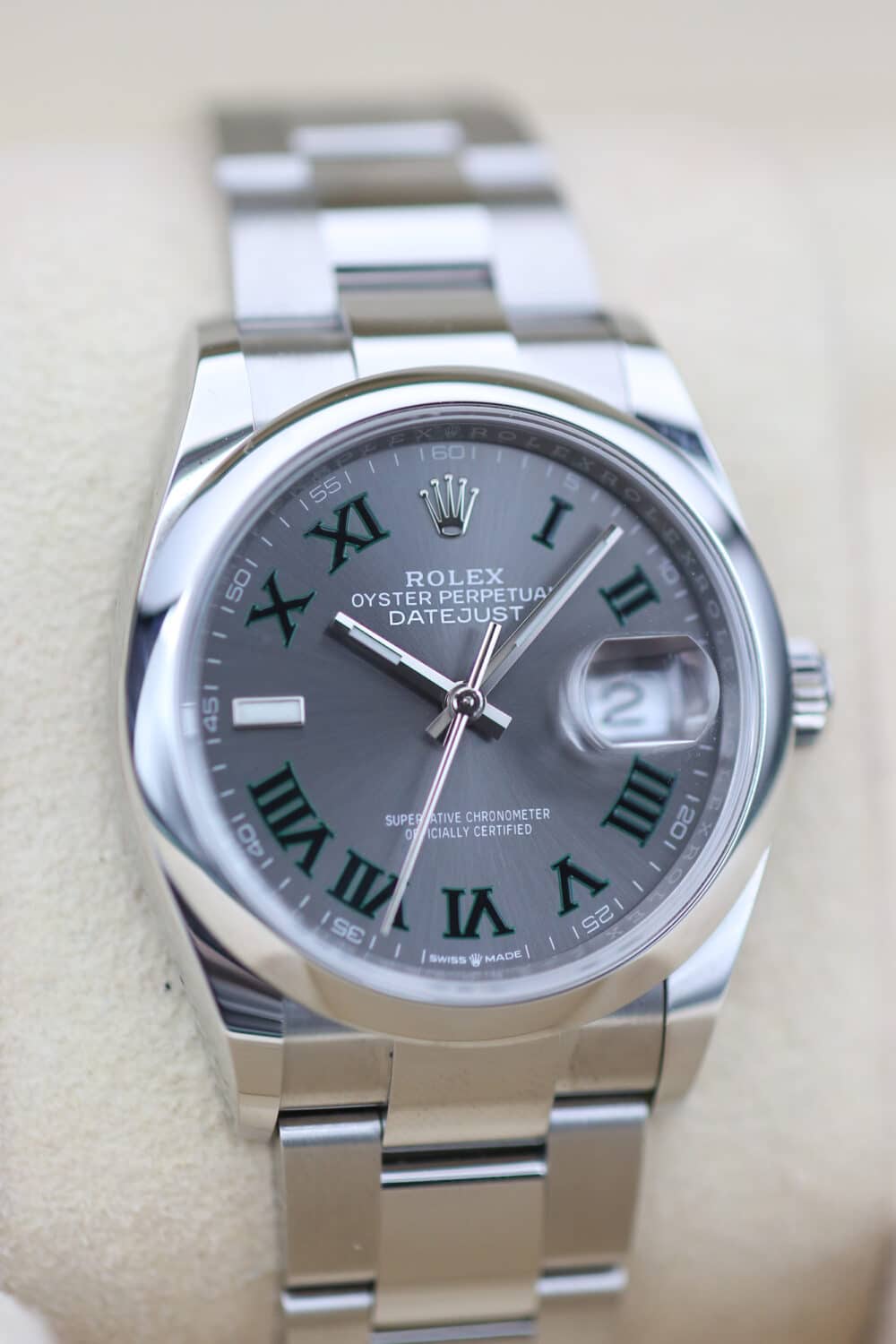 Rolex 126200 Wimbledon DATEJUST  36mm 2021 - Image 3