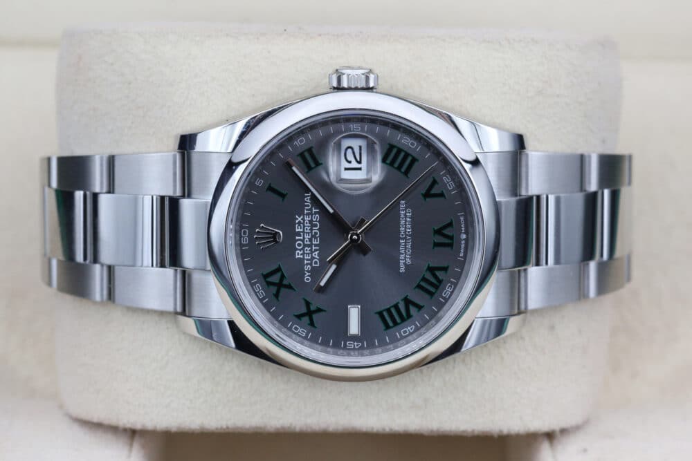 Rolex 126200 Wimbledon DATEJUST  36mm 2021 - Image 4