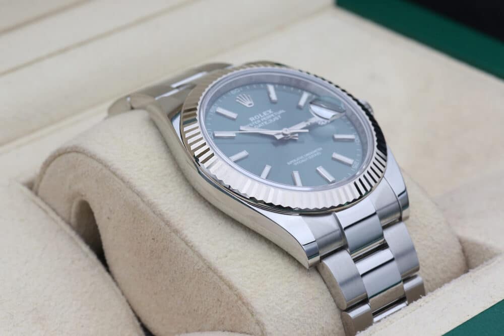 Rolex 126334 Mint Green DATEJUST 41mm 2024 - Image 6