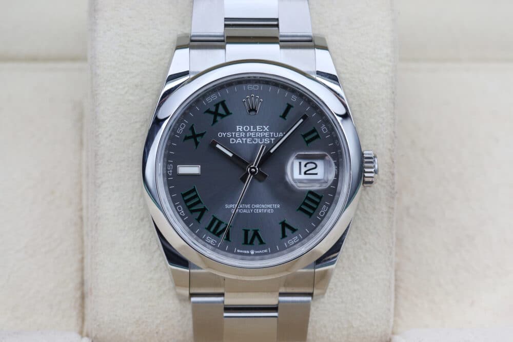 Rolex 126200 Wimbledon DATEJUST  36mm 2021