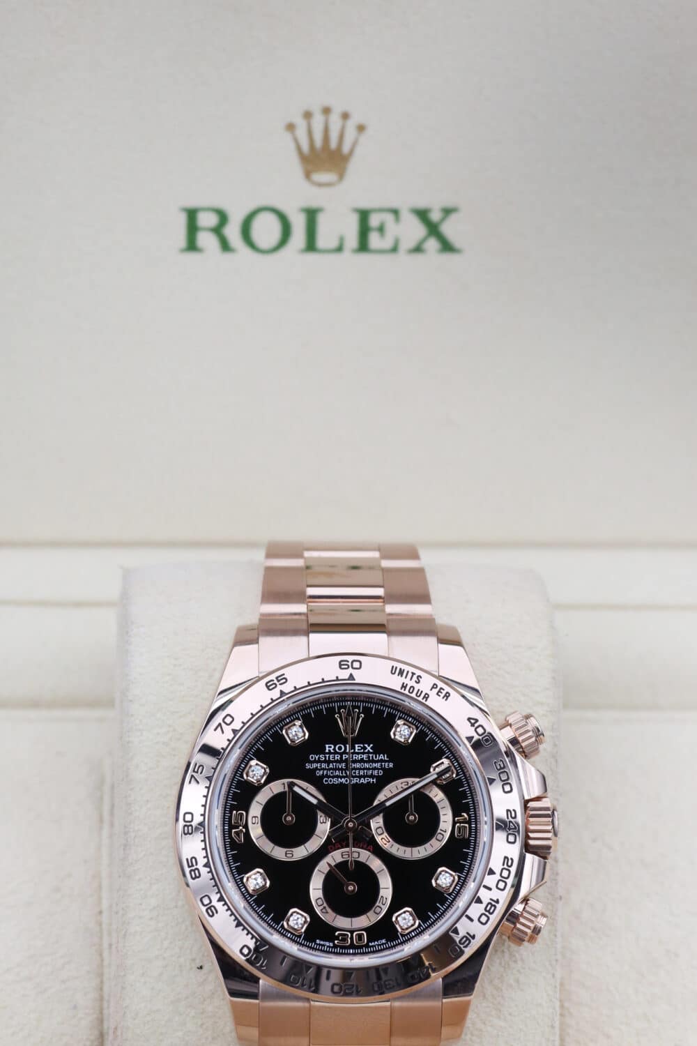 Rolex 116505 Black/ Diamond DAYTONA  40mm 2022 - Image 2
