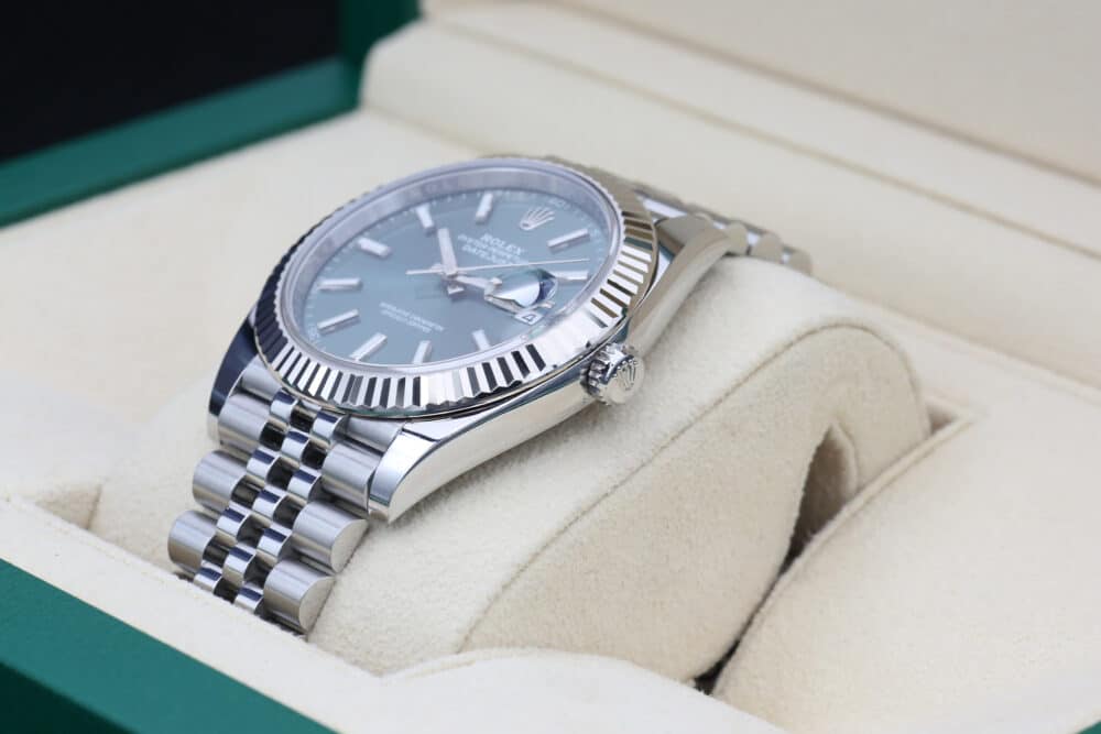 Rolex 126334 Mint Green DATEJUST 41mm 2024 - Image 5