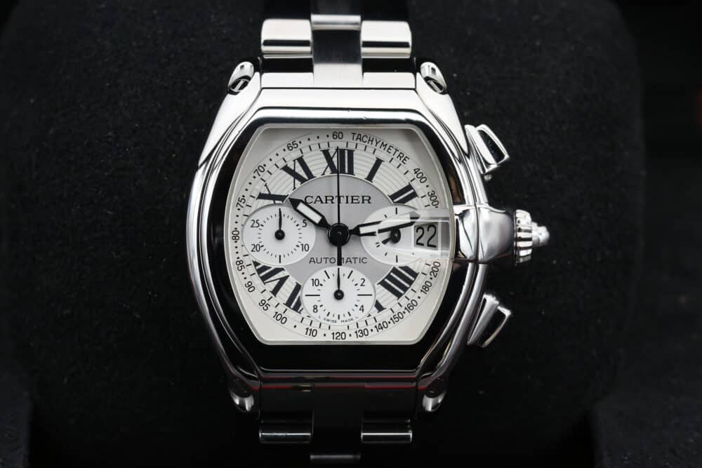 Cartier 2618 White ROADSTER 40mm 2006