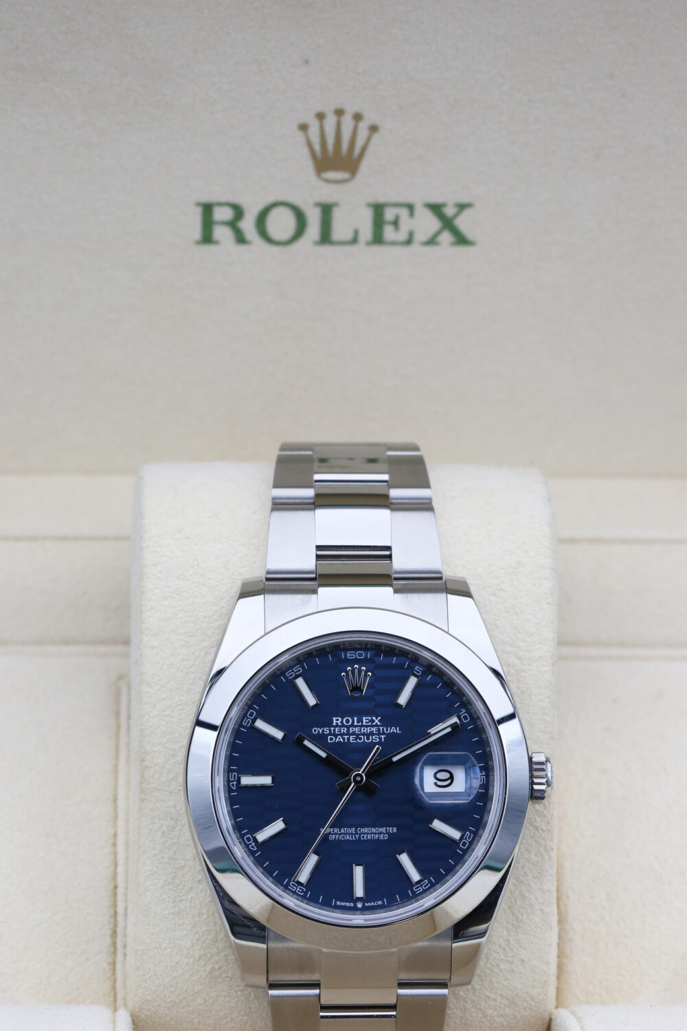 Rolex 126300 Blue DATEJUST 41mm 2023 - Image 3