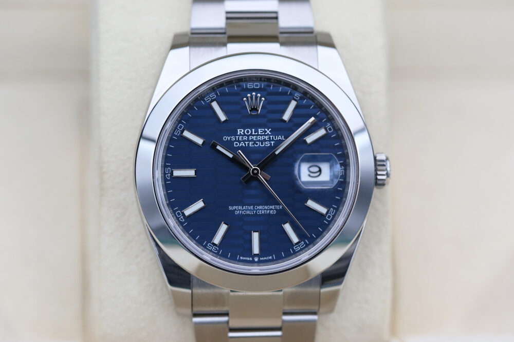 Rolex 126300 Blue DATEJUST 41mm 2023