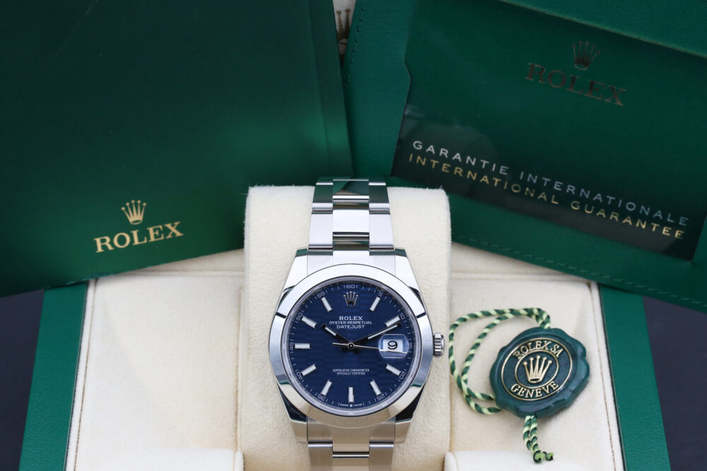 Rolex 126300 Blue DATEJUST 41mm 2023 - Image 4