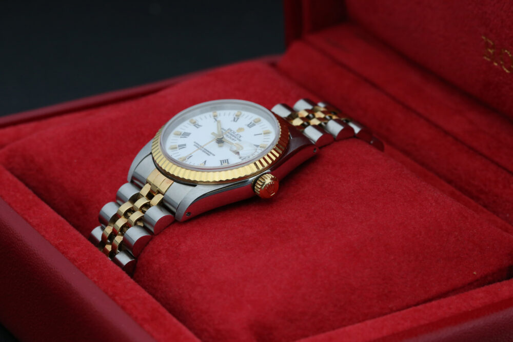 Rolex 68273 White DATEJUST 31mm 1987 - Image 6