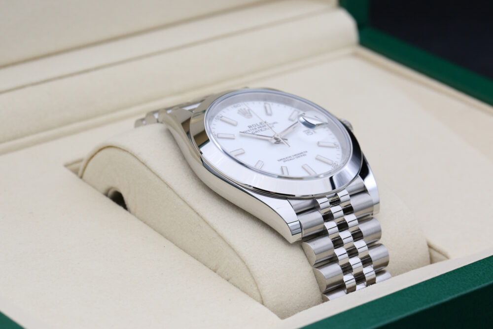 Rolex 126300 White Index DATEJUST 41mm 2025 - Image 7