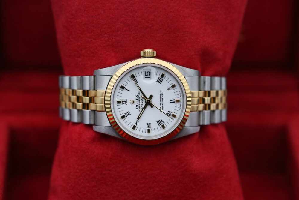 Rolex 68273 White DATEJUST 31mm 1987 - Image 3
