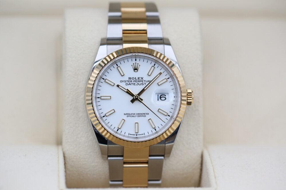 Rolex 126233 White DATEJUST 36mm 2023
