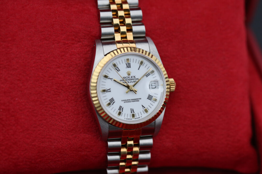 Rolex 68273 White DATEJUST 31mm 1987 - Image 2