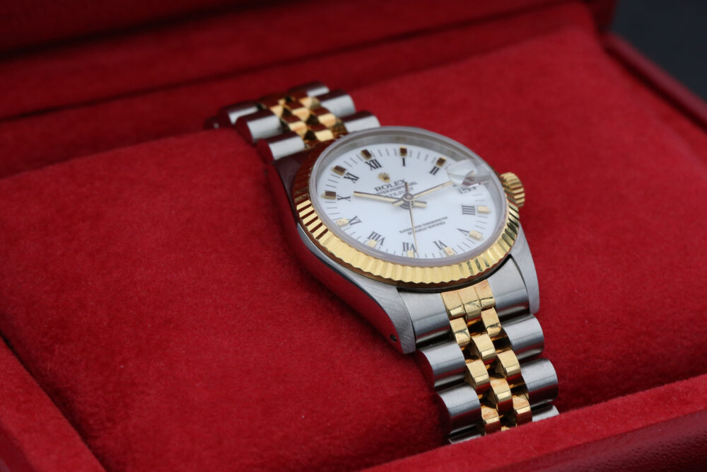 Rolex 68273 White DATEJUST 31mm 1987 - Image 7