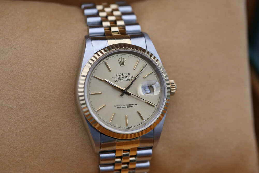 Rolex 16233 Champagne DATEJUST 36mm 1997 - Image 2