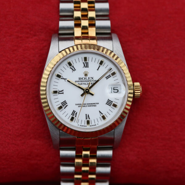 Rolex 68273 White DATEJUST 31mm 1987