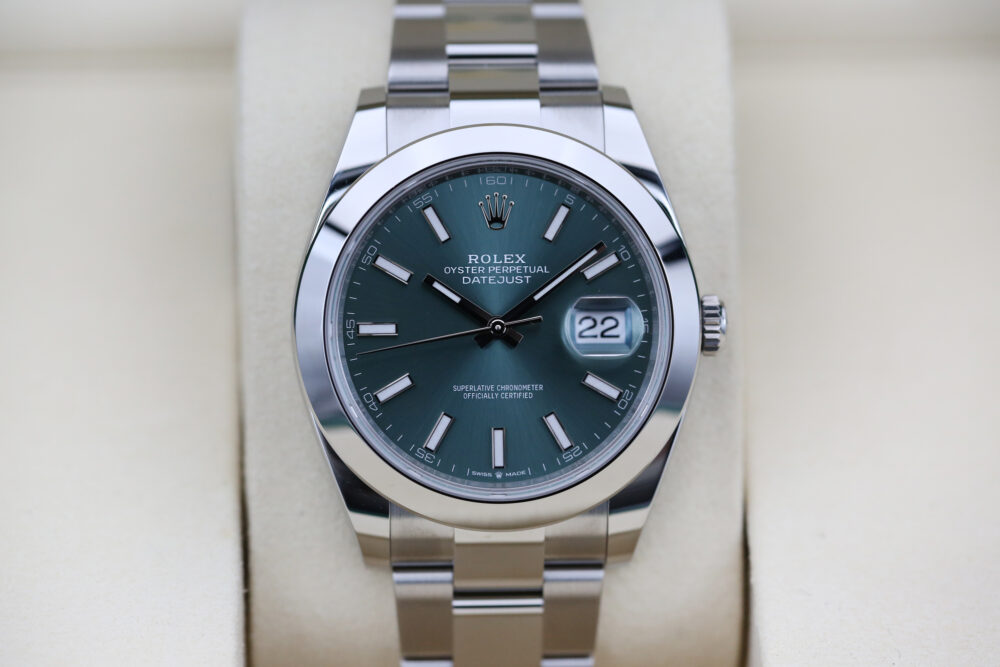 Rolex 126300 Mint Green DATEJUST 41mm 2025