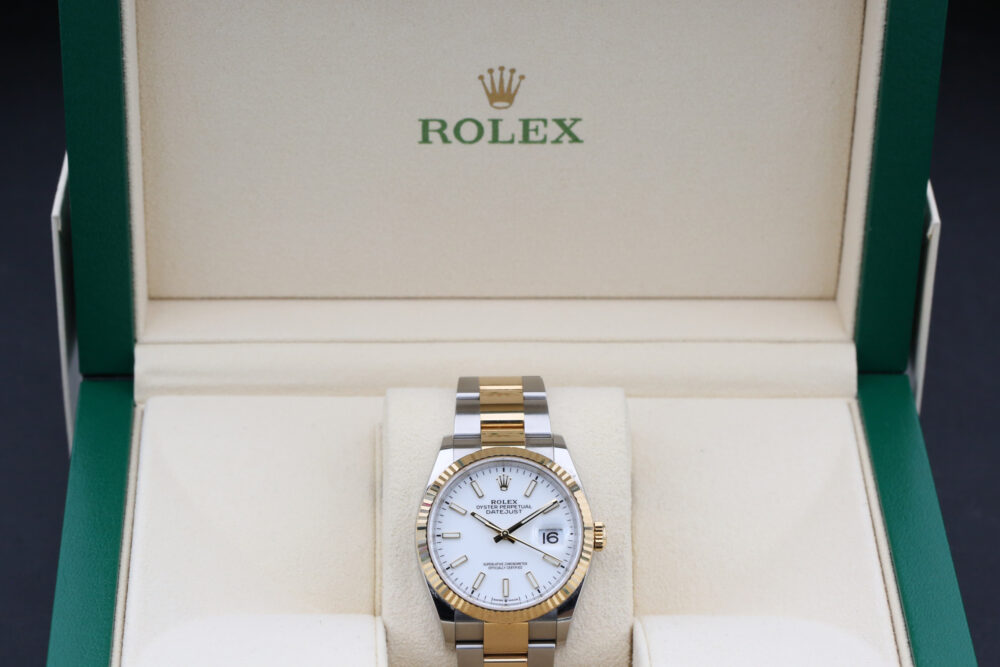 Rolex 126233 White DATEJUST 36mm 2023 - Image 4