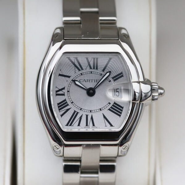Cartier 2675 Silver Roman ROADSTER  31mm 2005