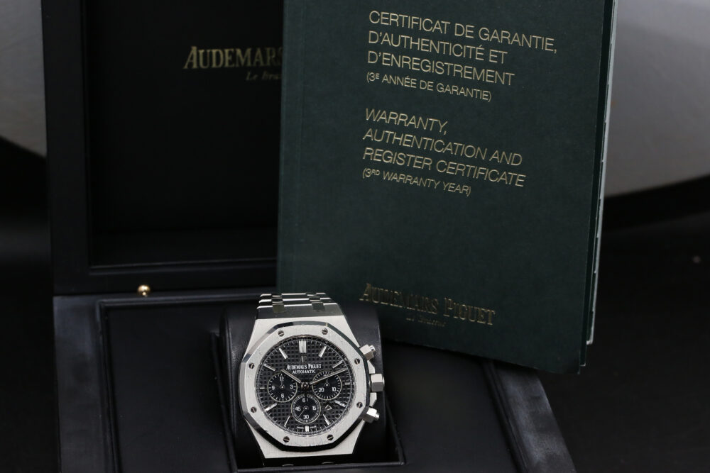 Audemars Piguet 26320ST.OO.1220ST.01 Black ROYAL OAK CHRONOGRAPH  41mm 2016 - Image 5