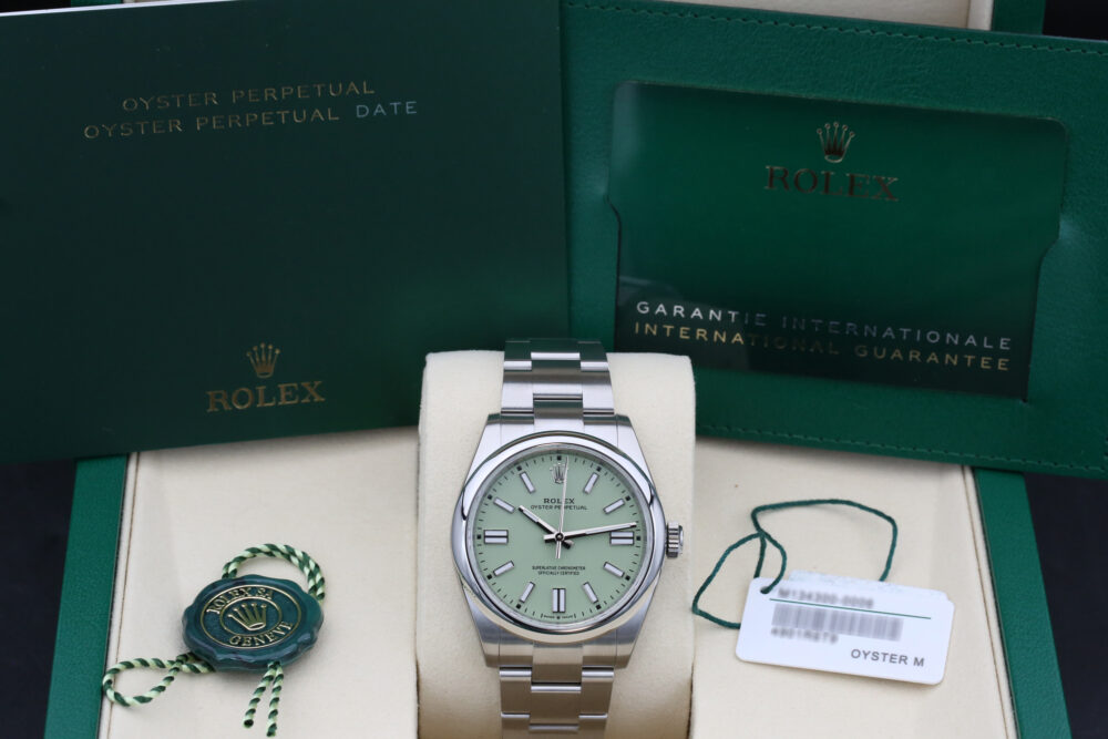 Rolex 134300 Pistachio OYSTER PERPETUAL  41mm 2025 - Image 5