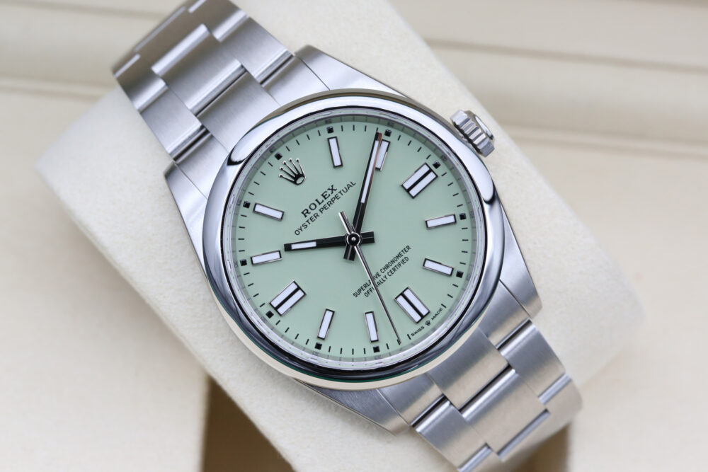 Rolex 134300 Pistachio OYSTER PERPETUAL  41mm 2025 - Image 9