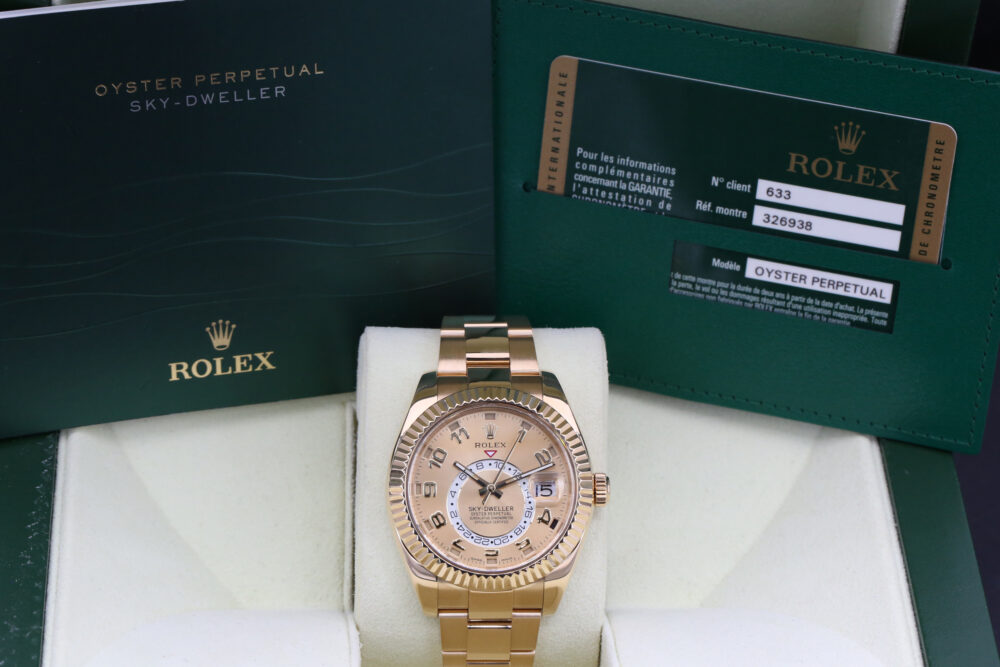 Rolex 326938 Champagne SKY-DWELLER 42mm 2013 - Image 5